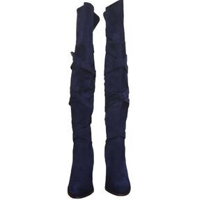 Shoe Dazzle Farren Over the Knee Heeled Boots